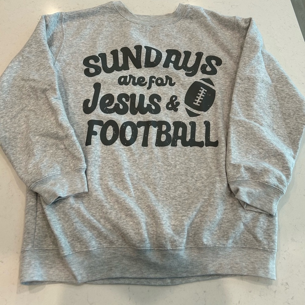 Freeze Light Gray Crewneck Sweatshirt with Black Logo